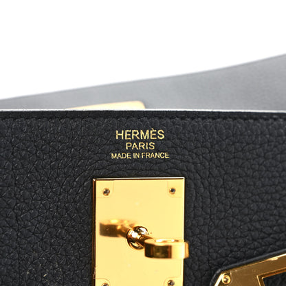 Hermes Togo Kelly Retourne 32 Black 6 of 9