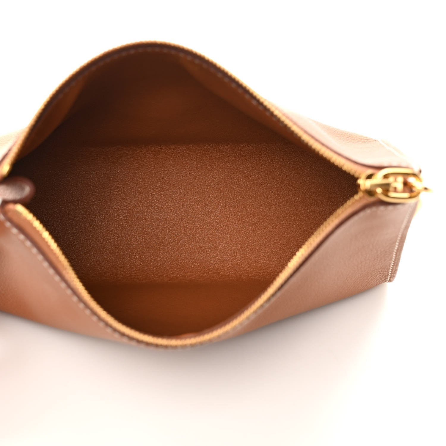 Hermes Evercolor Chaine d'Ancre Zipengo PM Toiletry Pouch Gold 5 of 7