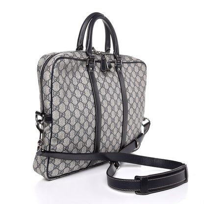 Gucci GG Plus Monogram Medium Briefcase Navy 4 of 8