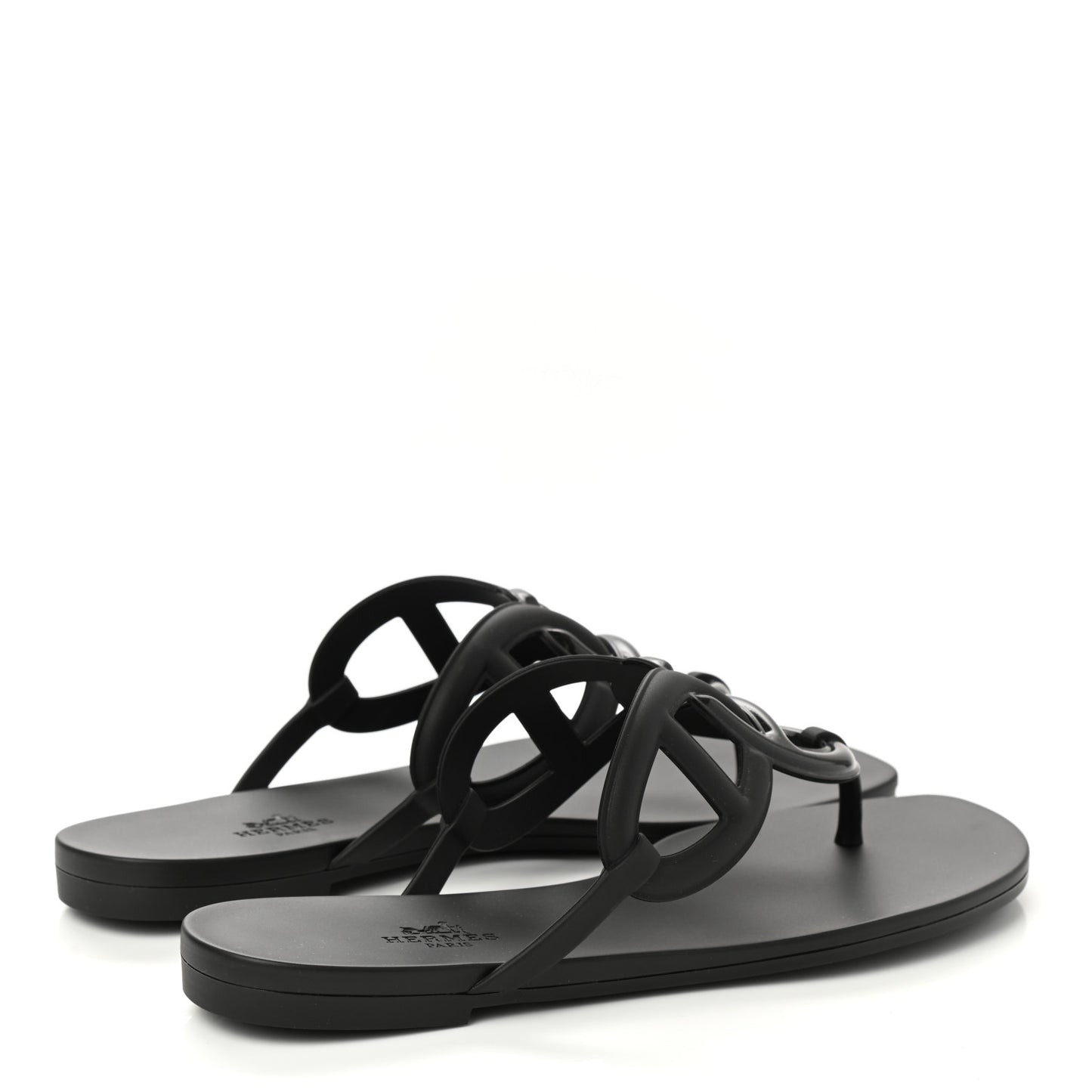 Rubber Womens Egerie Sandals 38 Black