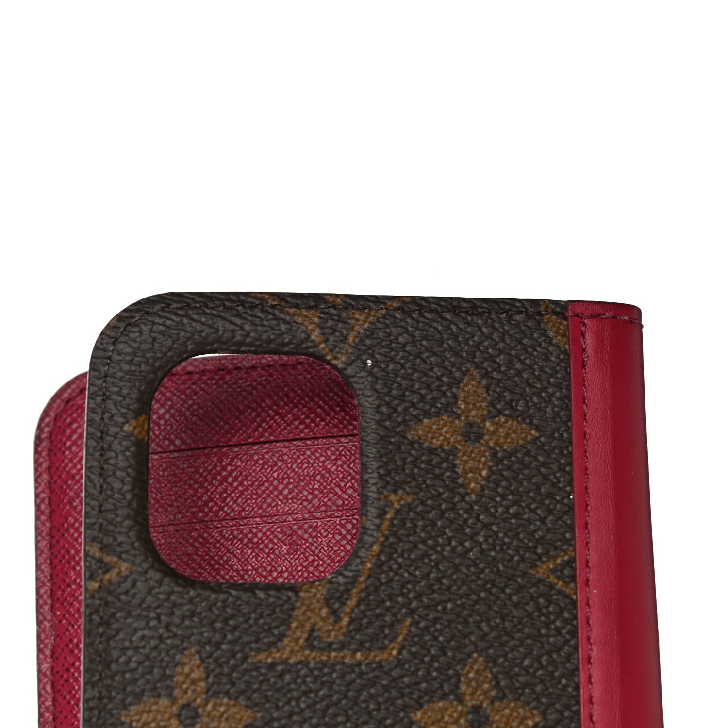 Louis Vuitton Monogram iPhone 12 Pro Folio Case Fuchsia 11 of 11
