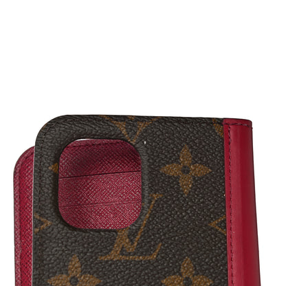 Louis Vuitton Monogram iPhone 12 Pro Folio Case Fuchsia 11 of 11