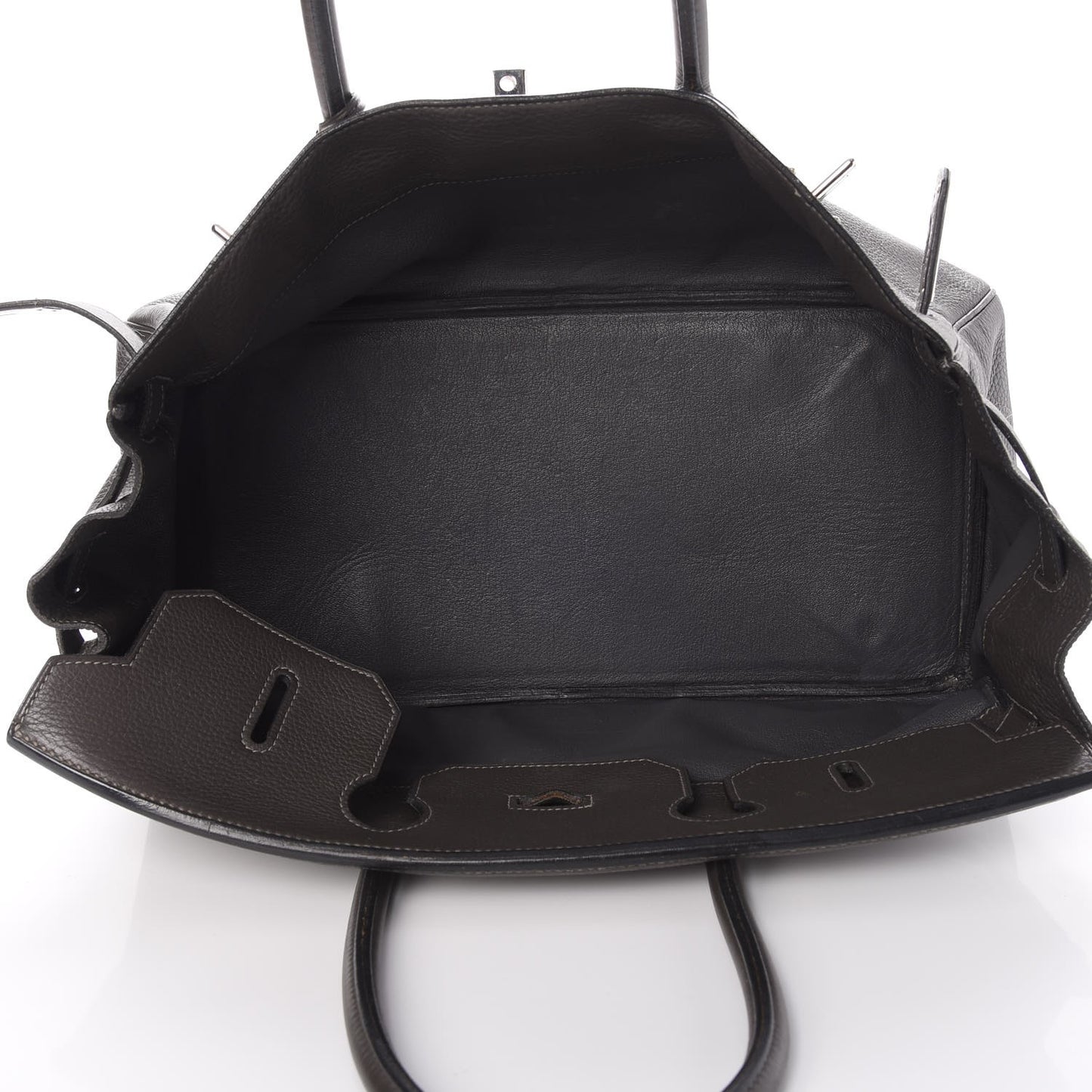 Taurillon Clemence JPG Birkin 42 Graphite