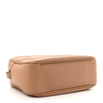 Gucci Pebbled Calfskin Small Soho Disco Bag Camelia 4 of 12