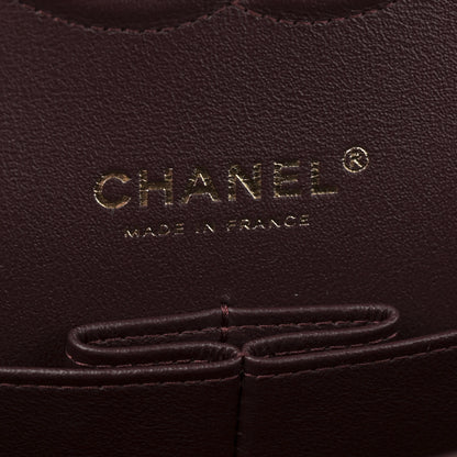 Chanel Lambskin Quilted Medium Double Flap Black 6 of 10
