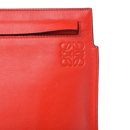 Loewe Calfskin T Pouch Red 6 of 7