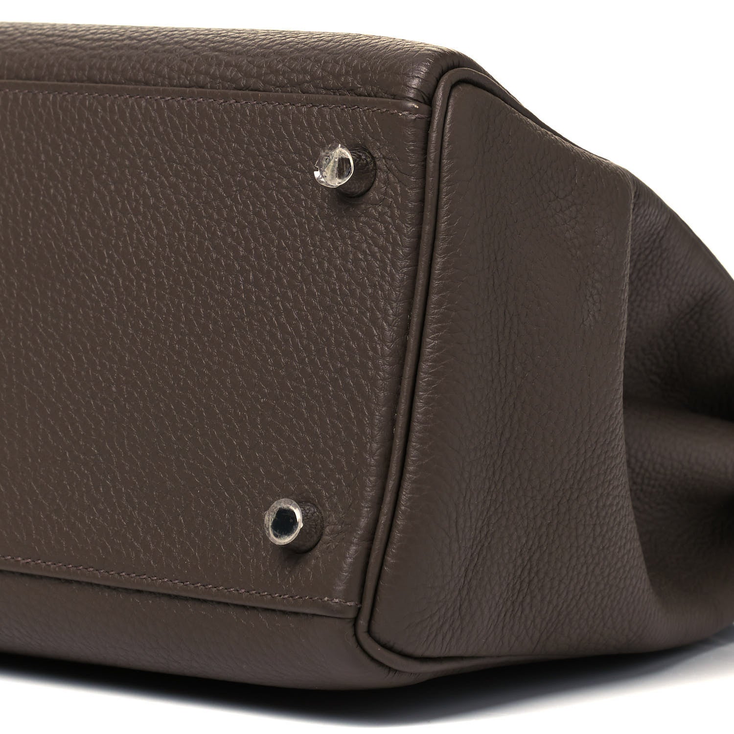 Hermes Togo Kelly Retourne 35 Chocolate 8 of 8