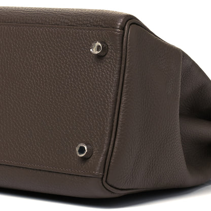 Hermes Togo Kelly Retourne 35 Chocolate 8 of 8