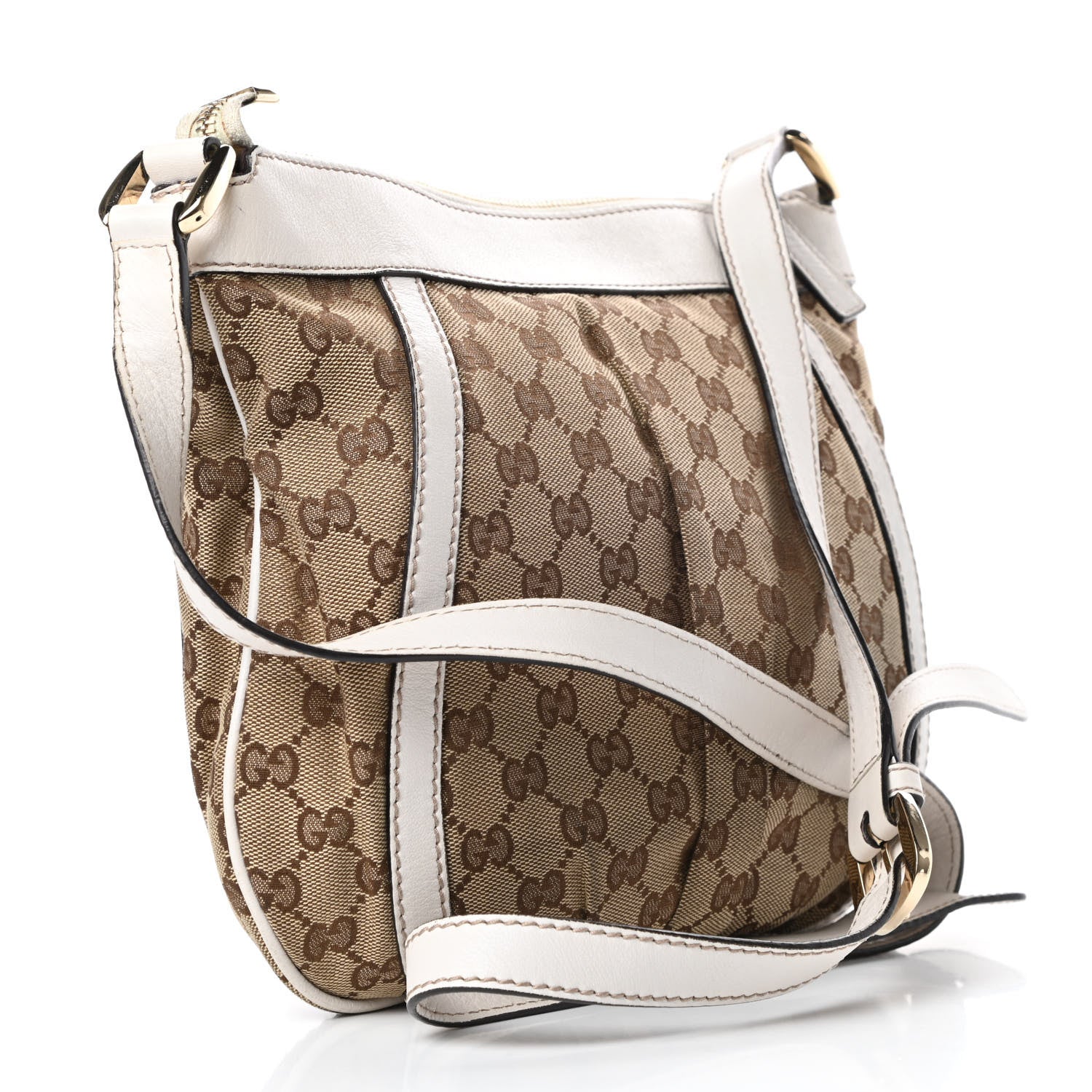 Gucci Monogram Small D Ring Messenger White 3 of 13
