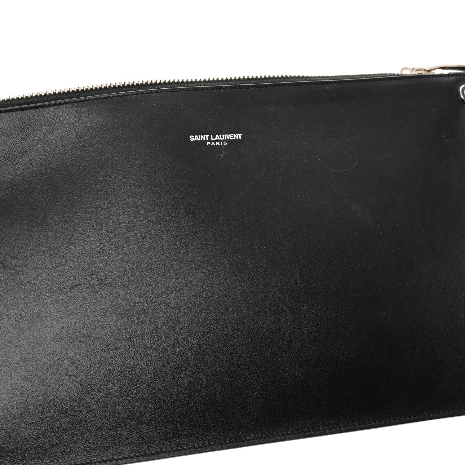 Saint Laurent Grained Calfskin Small Sac De Jour Black 13 of 13