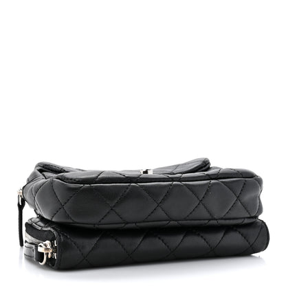 Chanel Lambskin Quilted New Mini Flap Black 4 of 14