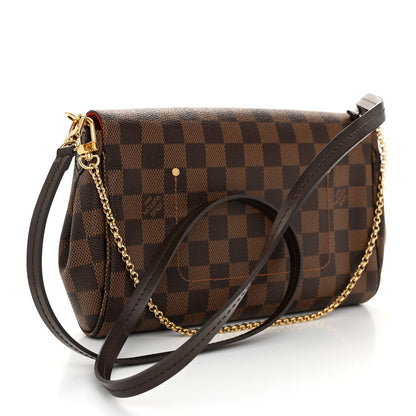 Louis Vuitton Damier Ebene Favorite MM 3 of 11