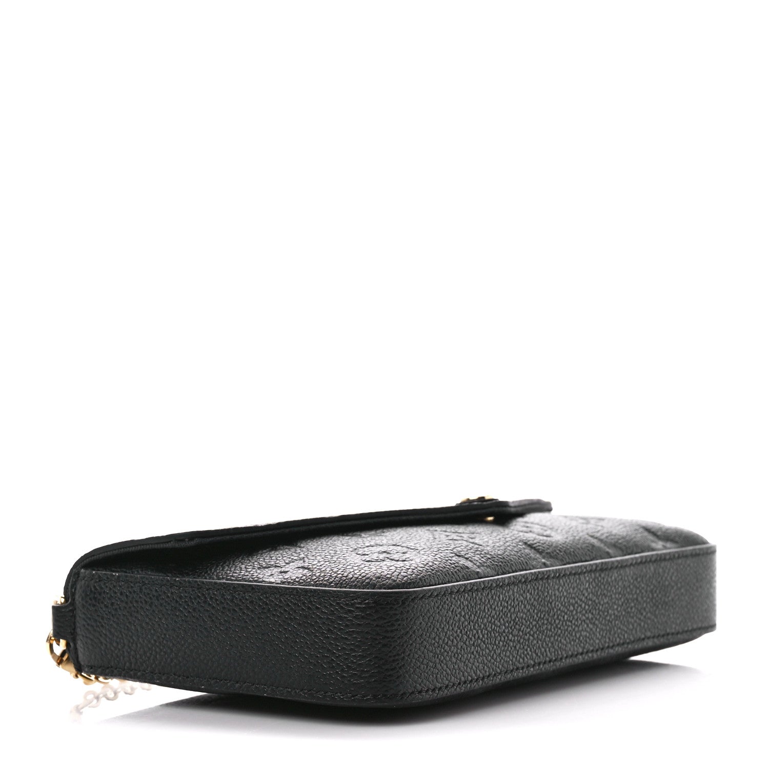 Louis Vuitton Empreinte Pochette Felicie Chain Wallet Black 5 of 15