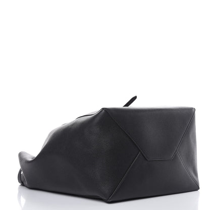 Celine Soft Grained Calfskin Medium Belt Cabas Phantom Black 4 of 10