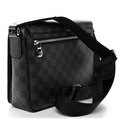 Louis Vuitton Damier Graphite District PM NM 3 of 9