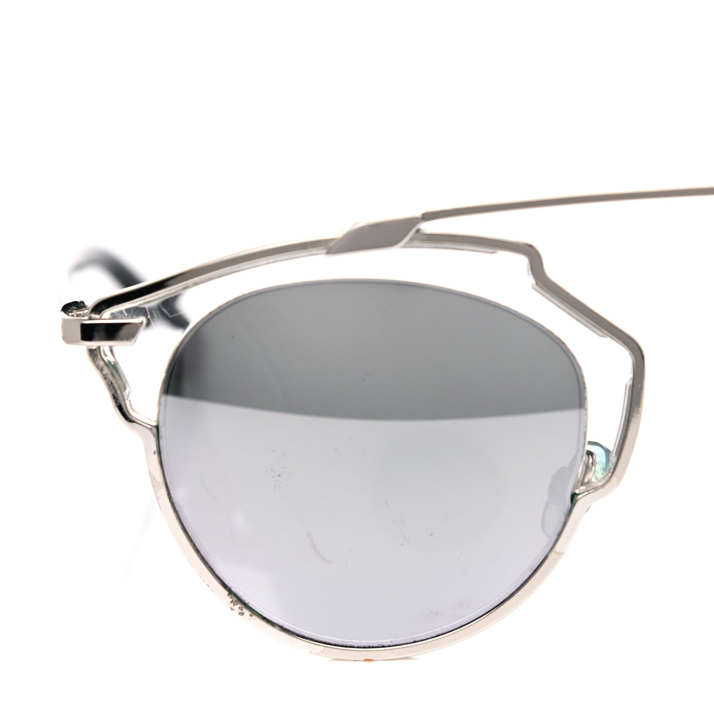 Mirrored So Real Sunglasses Silver