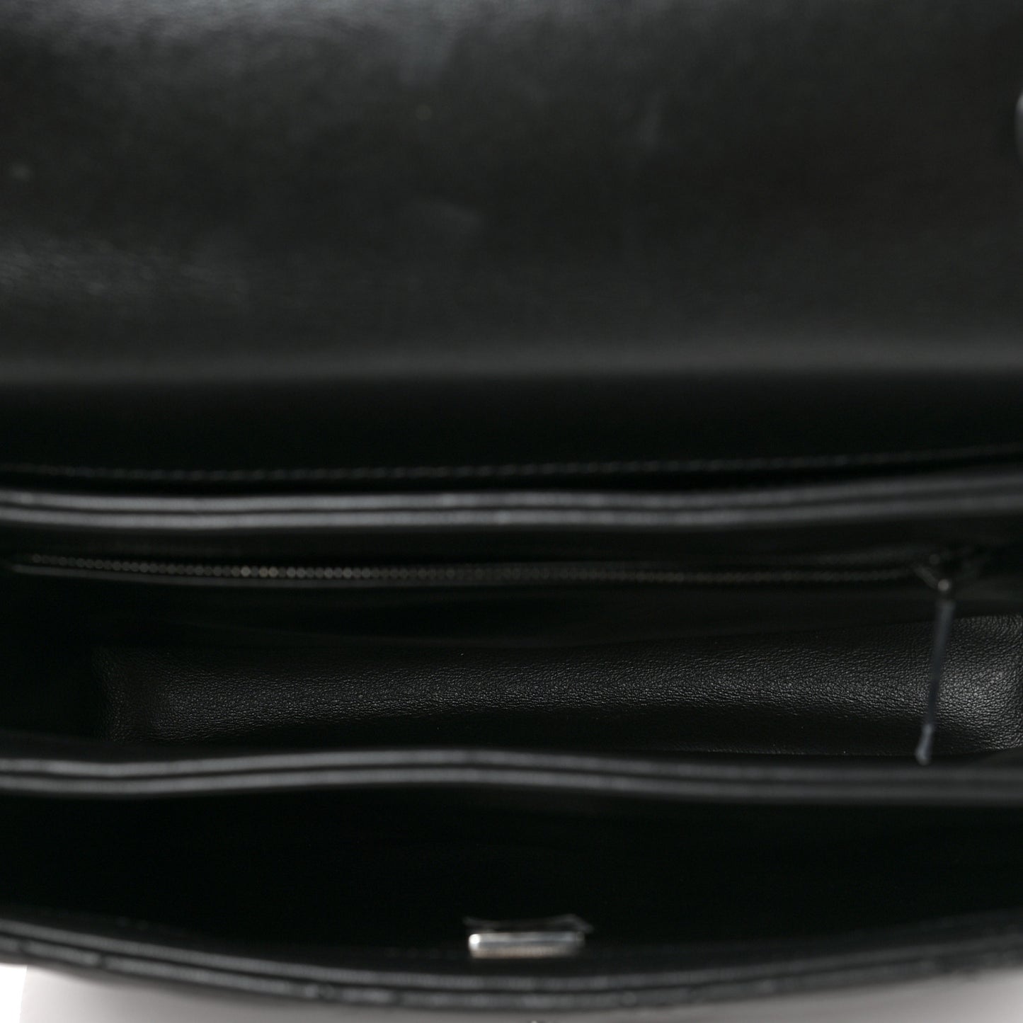 Lambskin Quilted Small Trendy CC Dual Handle Flap Bag So Black