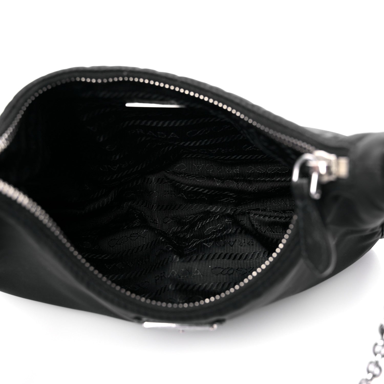 Prada Nylon Re-Edition 2005 Shoulder Bag Black 5 of 18