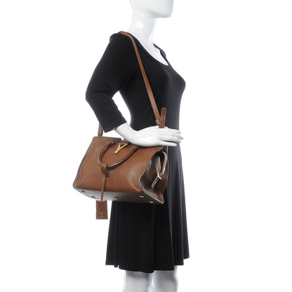 Saint Laurent Calfskin Small Classic Y Cabas Cognac 2 of 14