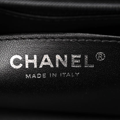 Chanel Lambskin Quilted Mini Top Handle Rectangular Flap So Black 6 of 11