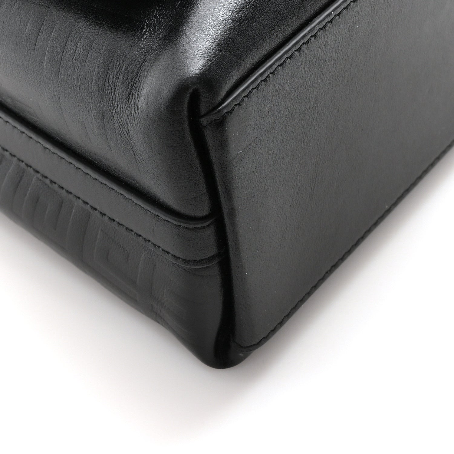 Givenchy Soft Calfskin 4G Embossed Medium Shoulder Bag Black 8 of 9