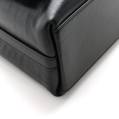 Givenchy Soft Calfskin 4G Embossed Medium Shoulder Bag Black 8 of 9