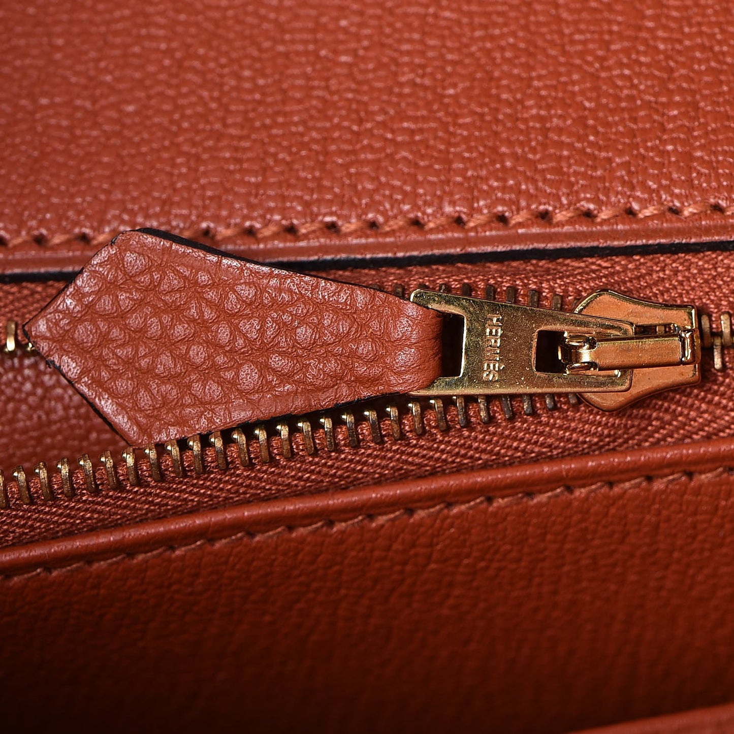 Togo Birkin 35 Cuivre