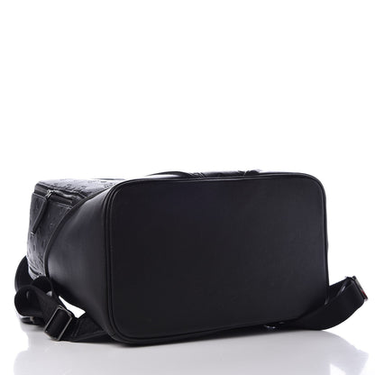 MCM Calfskin Ottomar Monogram Duke Backpack Black 4 of 7