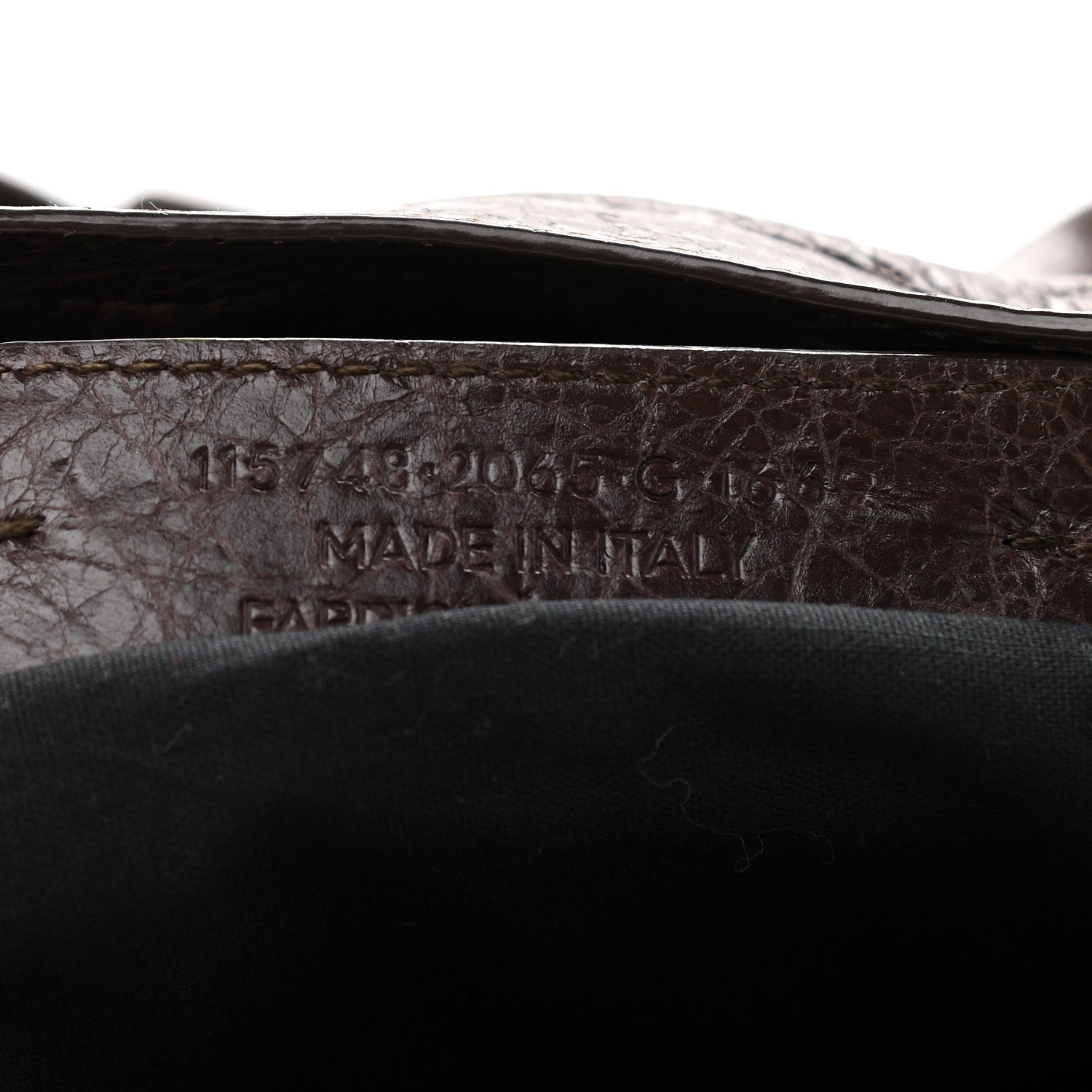 Balenciaga Agneau Classic Hardware City Charbon 7 of 10