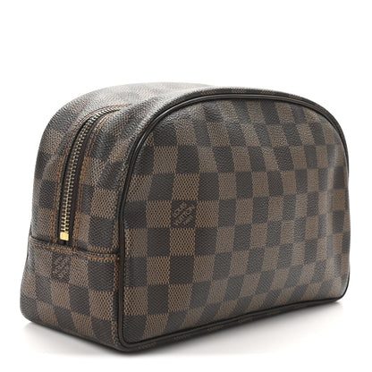 Louis Vuitton Damier Ebene Toiletry Bag 25 3 of 9