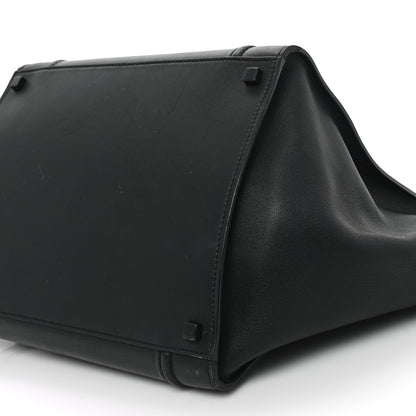 Celine Grained Calfskin Medium Phantom Luggage Black 9 of 11