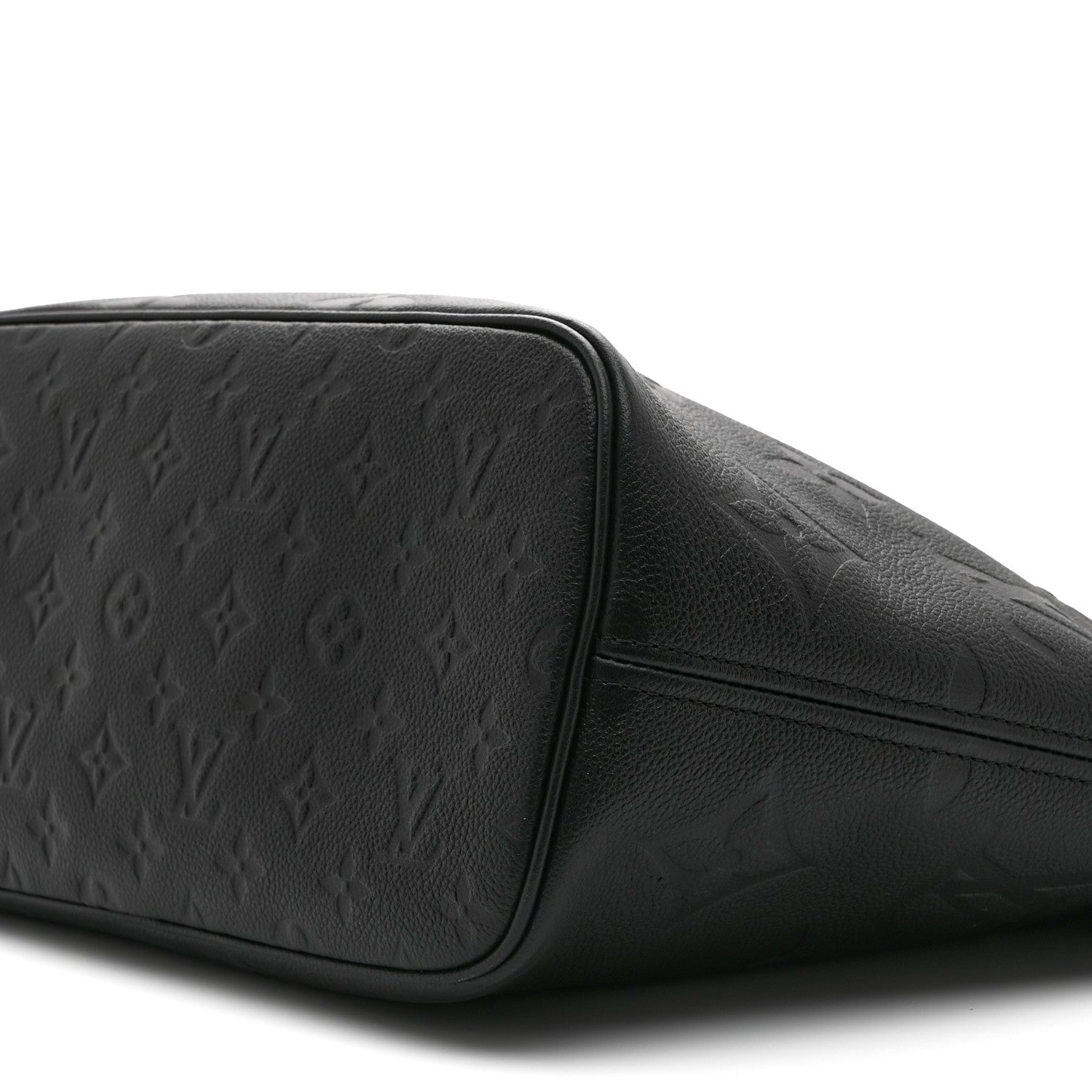 Louis Vuitton Empreinte Monogram Giant Neverfull MM Black 10 of 11