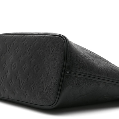 Louis Vuitton Empreinte Monogram Giant Neverfull MM Black 10 of 11
