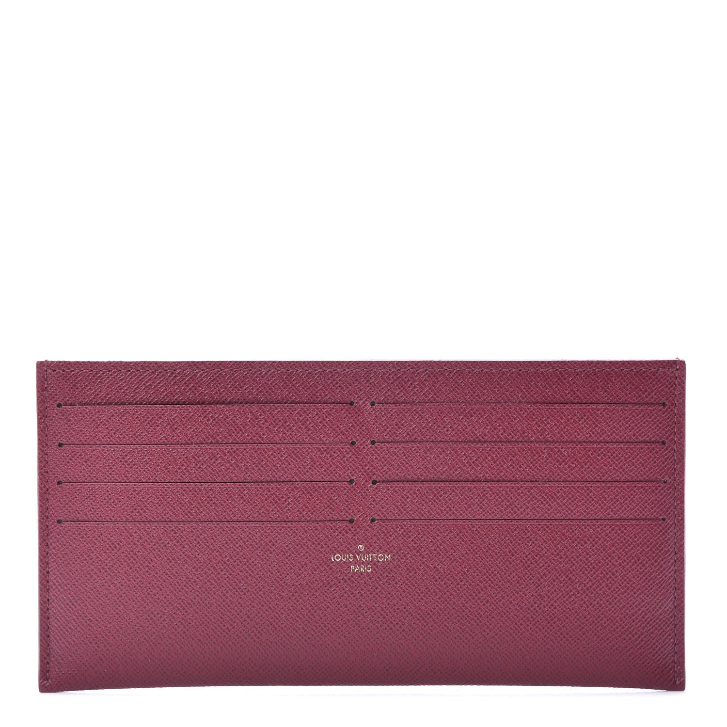 Louis Vuitton Calfskin Felicie Card Holder Insert Fuchsia 1 of 6