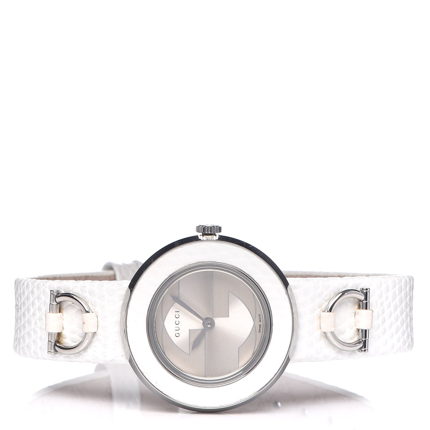 Gucci Stainless Steel Calfskin 27mm U-Play Quartz Watch 3 of 8