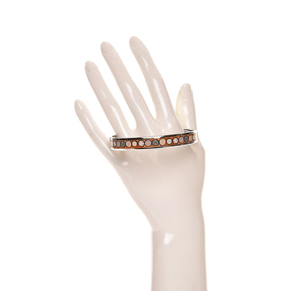 Hermes Enamel Narrow Printed Bracelet 70 2 of 5