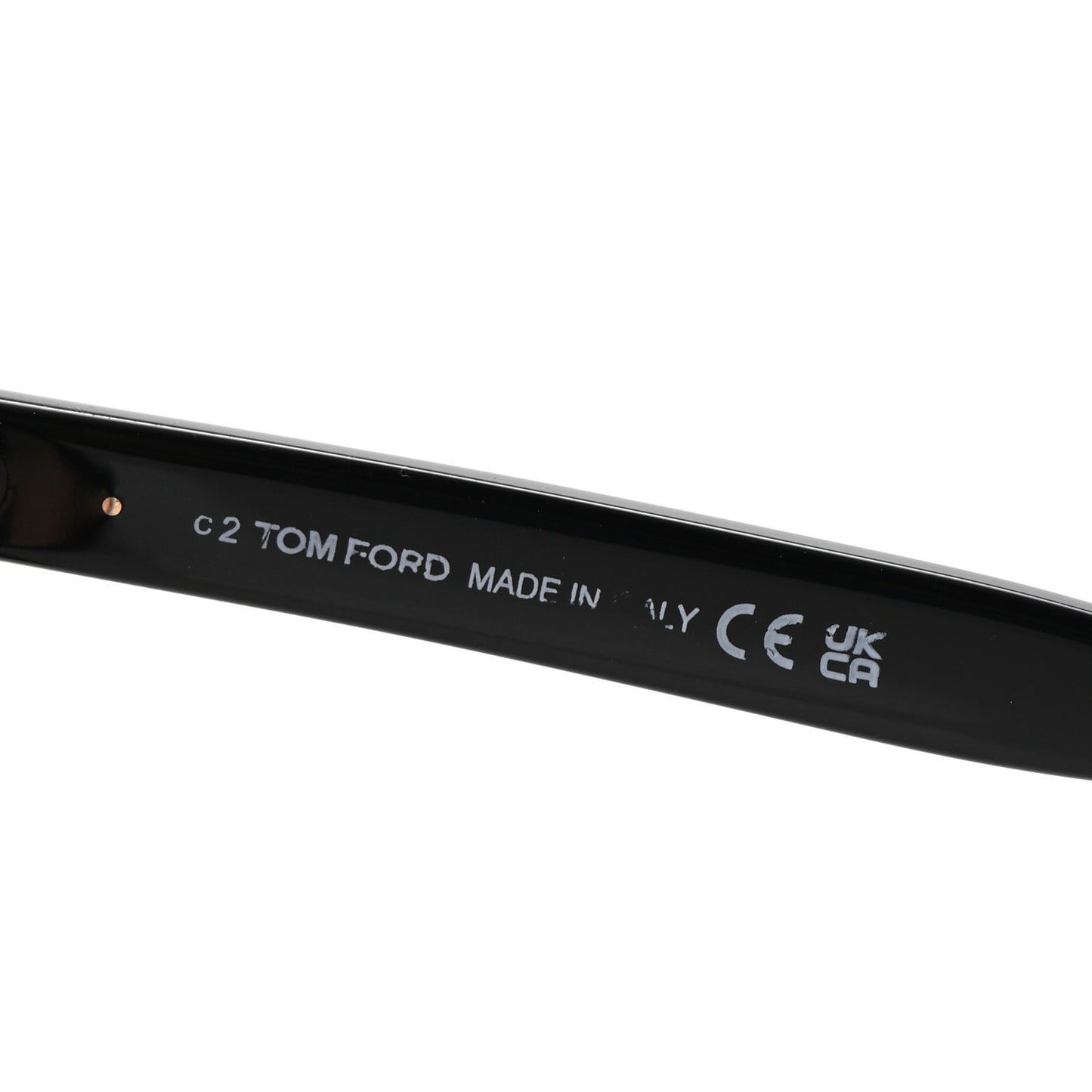 Acetate Sabrina Square Sunglasses TF764 Black