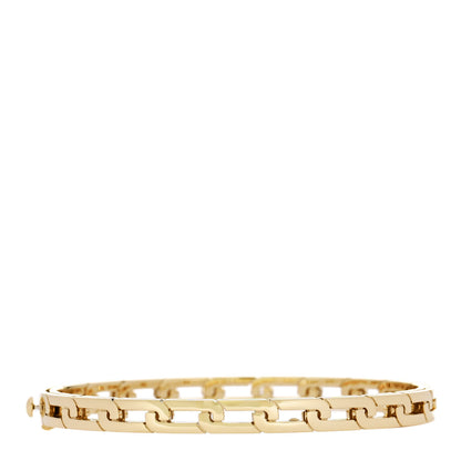 Roberto Coin 18K Yellow Gold Slim Navarra Bangle Bracelet 2 of 4