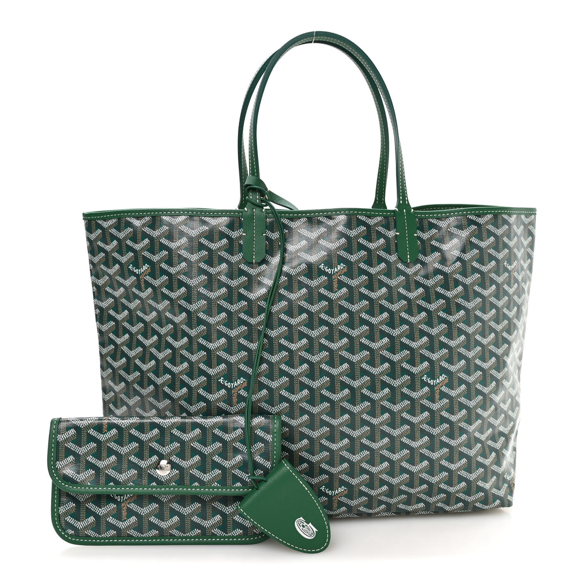 Goyard Goyardine Saint Louis PM Green 3 of 11