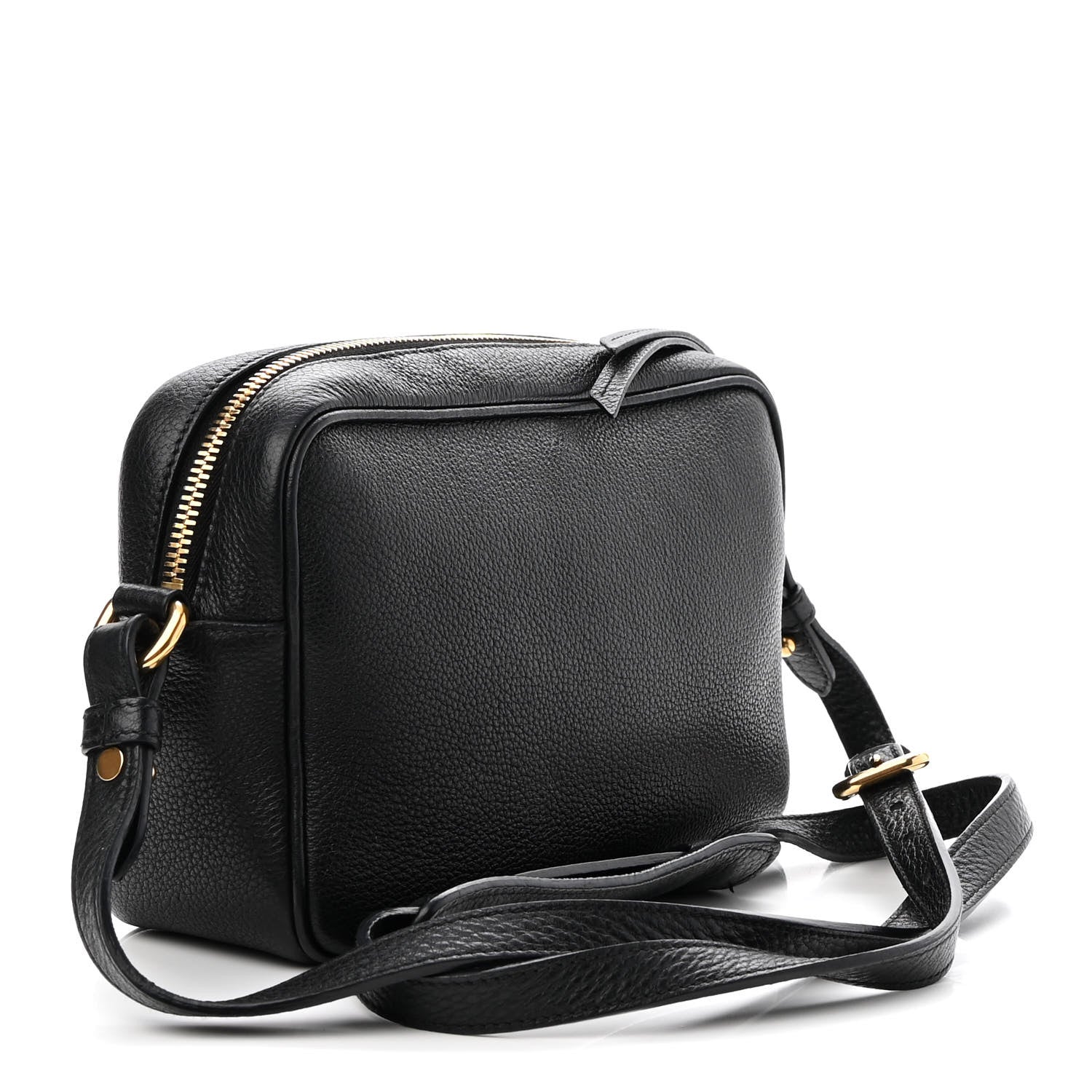 Prada Vitello Phenix Camera Bag Black 3 of 10
