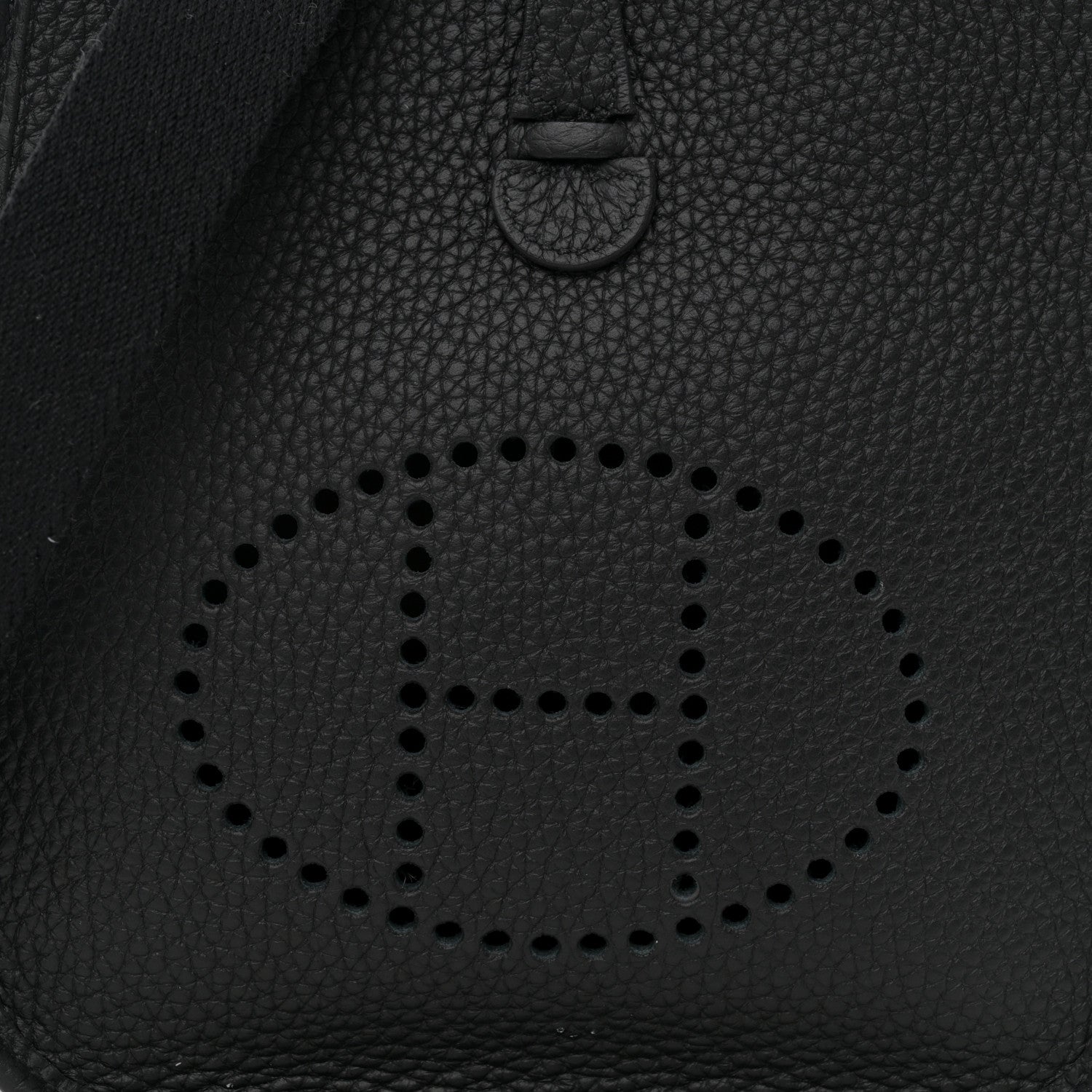 Hermes Taurillon Clemence Evelyne TPM Black 8 of 10