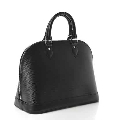 Louis Vuitton Epi Alma PM Black 3 of 9