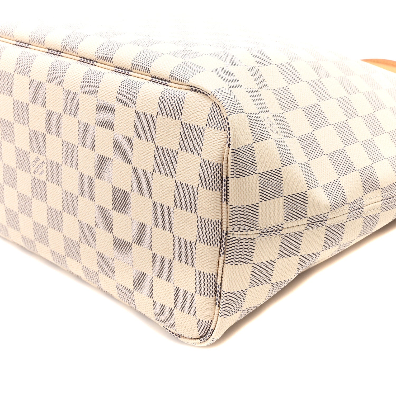 Louis Vuitton Damier Azur Neo Neverfull MM Rose Ballerine 9 of 9