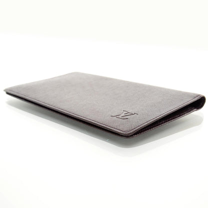 Louis Vuitton Taiga Checkbook Pocket Agenda Cover Grizzli 3 of 7