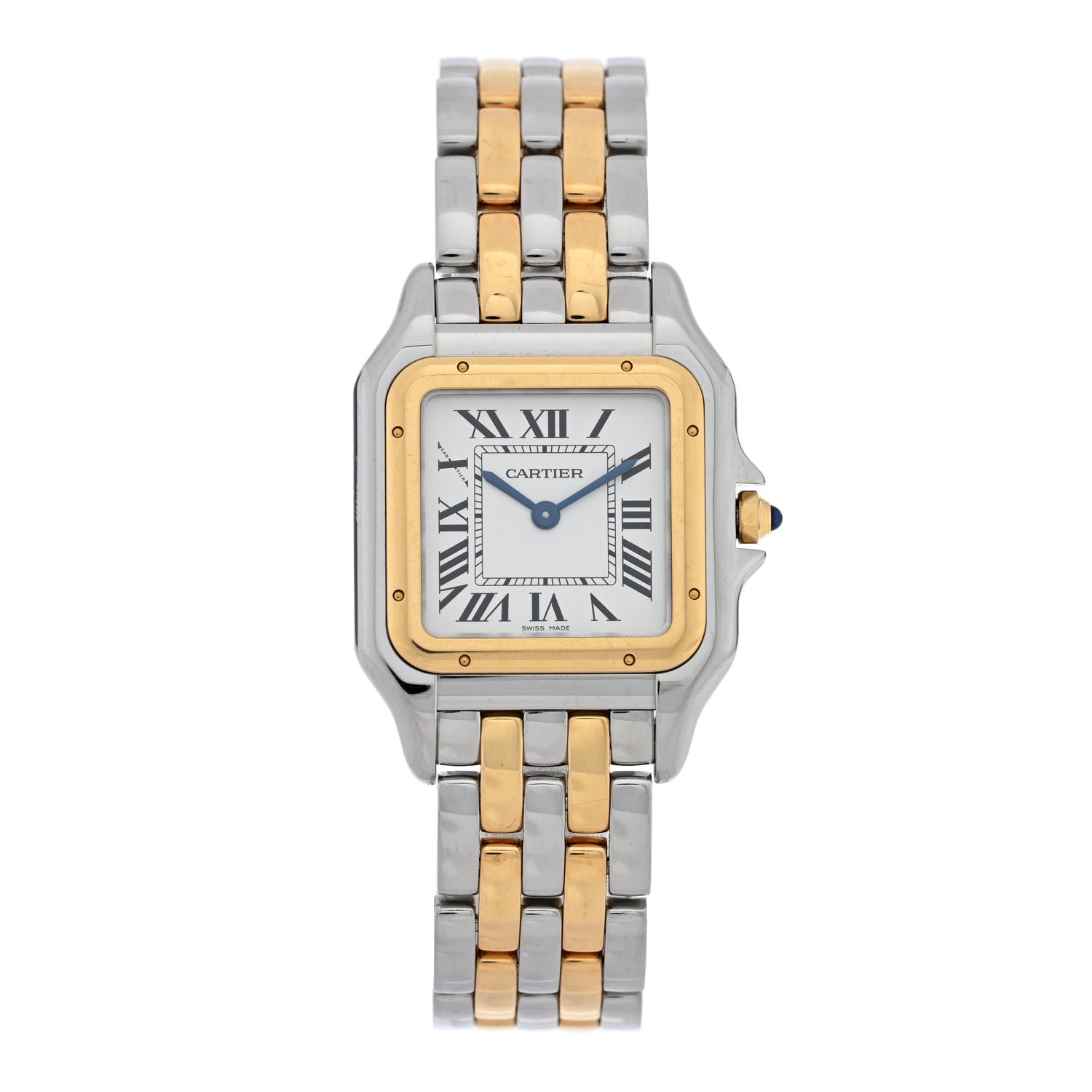 Cartier Stainless Steel 18K Yellow Gold 27mm Panthere Quartz Watch 1 of 5