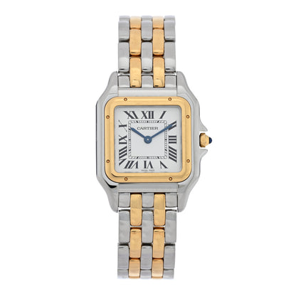 Cartier Stainless Steel 18K Yellow Gold 27mm Panthere Quartz Watch 1 of 5