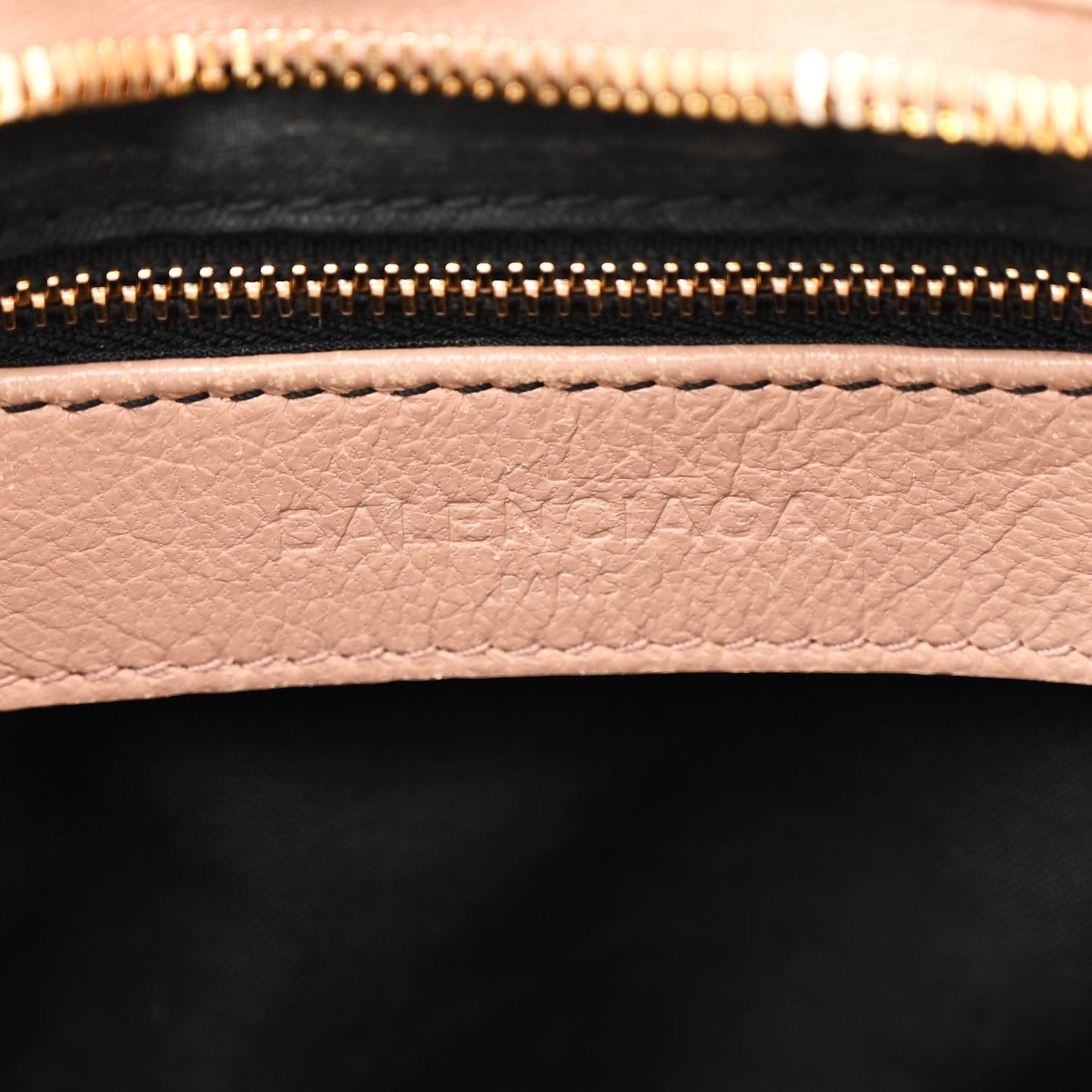 Chevre Gold Metallic Edge Hardware City Rose Des Sables