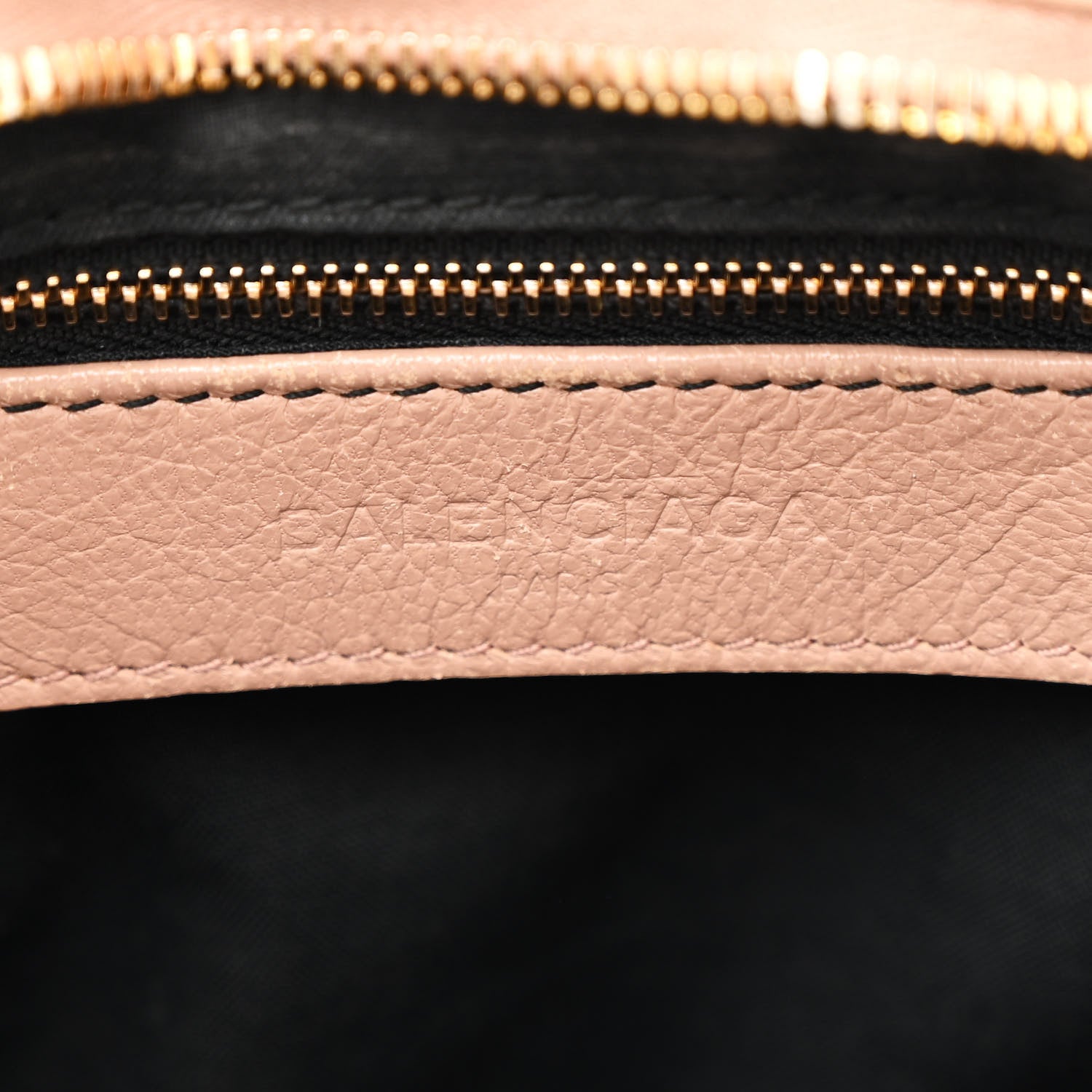 Balenciaga Chevre Gold Metallic Edge Hardware City Rose Des Sables 7 of 13