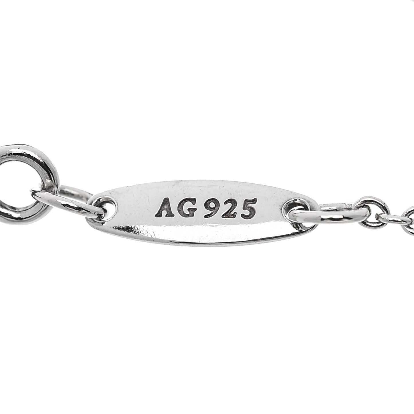 Sterling Silver Diamond .05ct Elsa Peretti Diamonds by the Yard Bracelet
