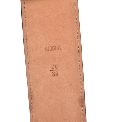 Louis Vuitton Monogram LV Initiales Belt 90 36 7 of 8